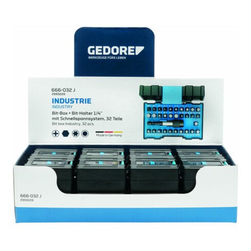 Gedore VS 666-032-J VS 666-032-J Display 16x bit box industry