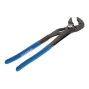 Gedore Wasserpumpenzange, Spannweite bis 44 mm, feststellbar mit Druckknopf, Klemmschutz, flach, verchromt, 142 12 TL-4