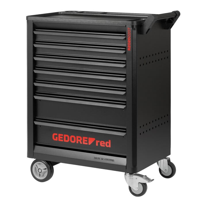 GEDORE Werkstattwagen GEDMaster 999 x 790 x 470 mm schwarz GedoreRED