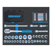 Gedore Werkzeug-Wagen WORKSTER mit Sortiment 172tlg-5