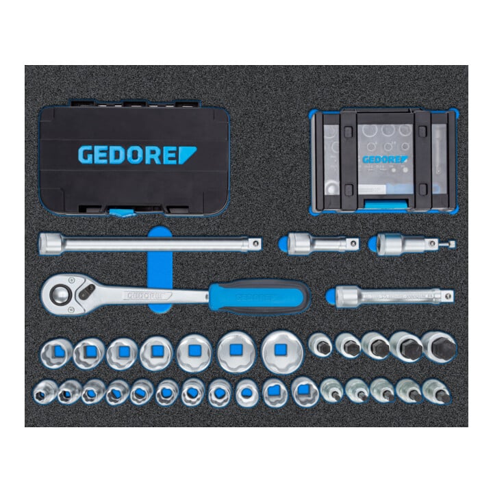 Gedore Werkzeug-Wagen WORKSTER mit Sortiment 172tlg