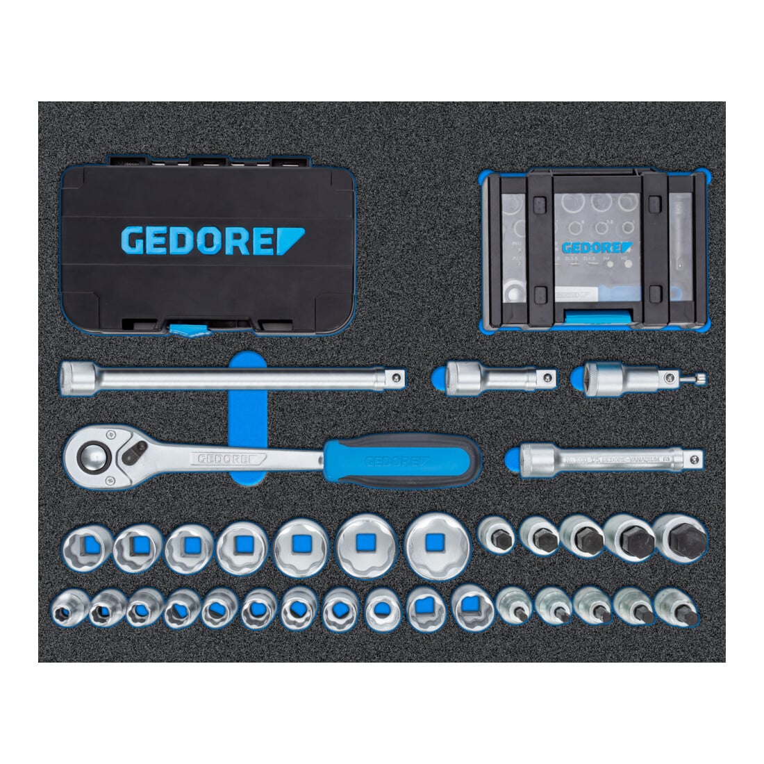 Gedore Werkzeug-Wagen WORKSTER mit Sortiment 172tlg