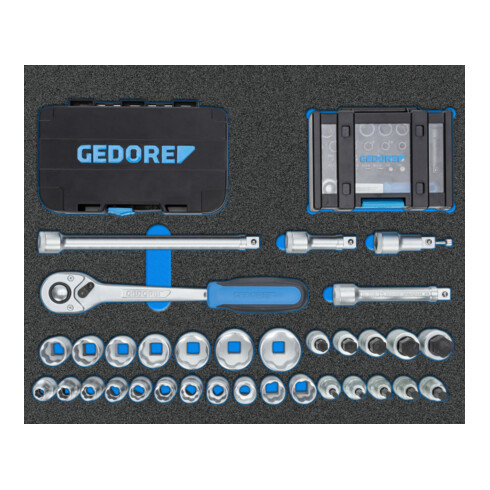 Gedore Werkzeug-Wagen WORKSTER mit Sortiment 172tlg