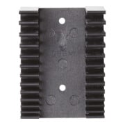 Gedore Werkzeughalter für Lochblechtafeln, für 12 Doppelmaulschlüssel No. 6, leer, Euro-Lochung 10x38 mm, E-PH 6-12 L-1
