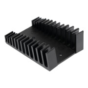 Gedore Werkzeughalter für Lochblechtafeln, für 12 Doppelmaulschlüssel No. 6, leer, Euro-Lochung 10x38 mm, E-PH 6-12 L-5