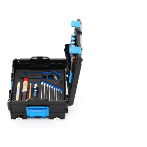 Gedore Werkzeugkoffer L-BOXX 136, Set 23-teilig, gefüllt, Werkzeug für Auszubildende, im Kunststoffkoffer, 1100-BASIC