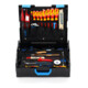 Gedore Werkzeugkoffer L-BOXX 136, Set 36-teilig, gefüllt, Werkzeug für Elektriker, im Kunststoffkoffer, 1100-02-1