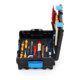 Gedore Werkzeugkoffer L-BOXX 136, Set 36-teilig, gefüllt, Werkzeug für Elektriker, im Kunststoffkoffer, 1100-02-2
