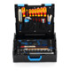Gedore Werkzeugkoffer L-BOXX 136, Set 58-teilig, gefüllt, Werkzeug für Hand- und Heimwerker, im Kunststoffkoffer, 1100-01-1