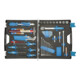 Gedore Werkzeugkoffer TOURING, 49-delig set, gevuld, universeel, gereedschap, voor huishouden, kunststof koffer, 1000