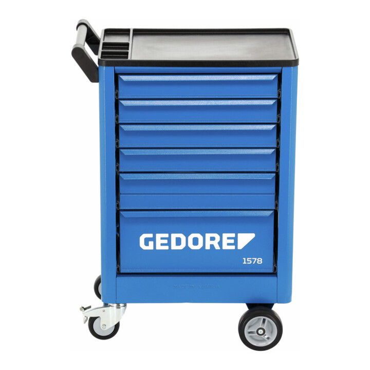 Gedore Werkzeugwagen mit 6 Schubladen (B 480 x T 325 mm)