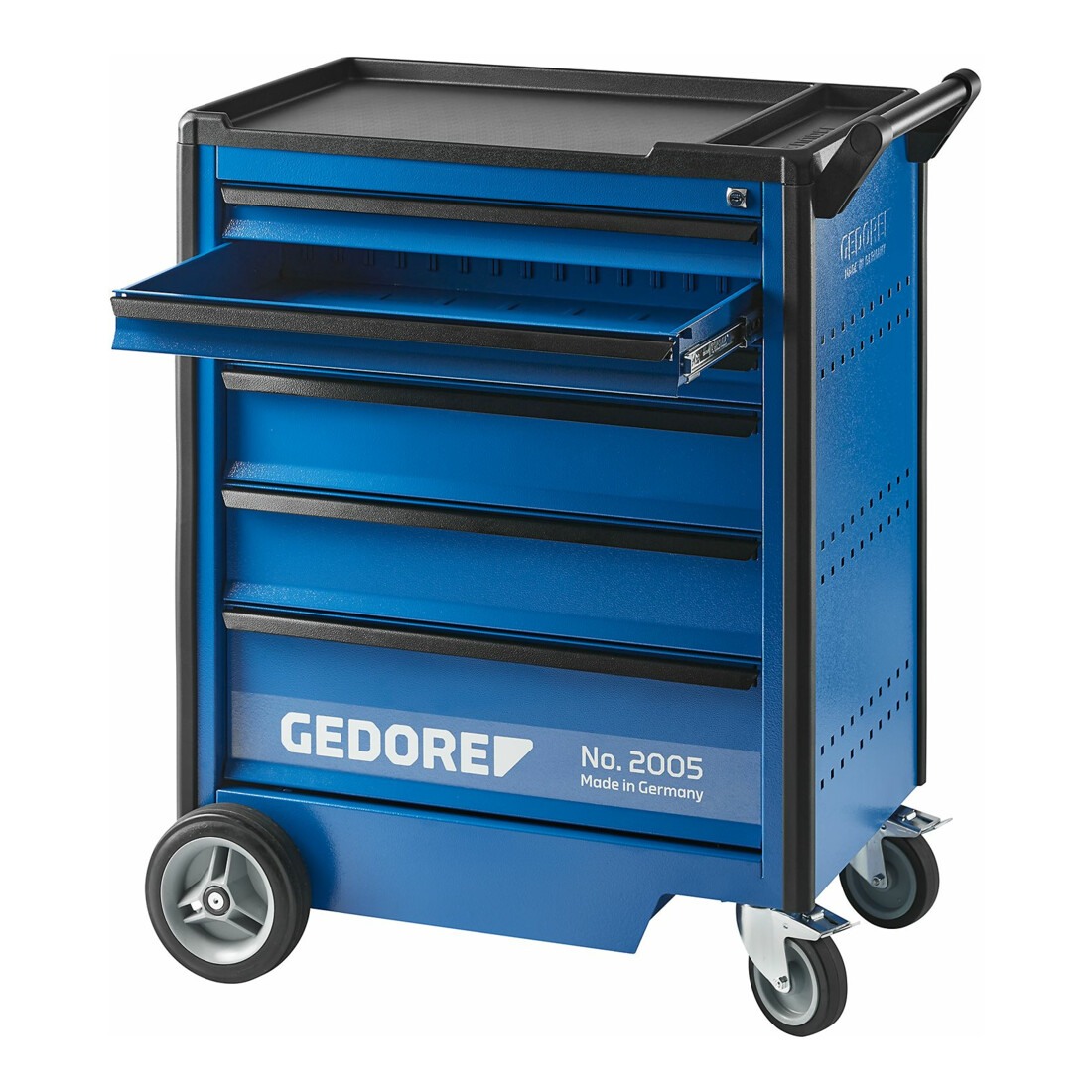 Gedore Werkzeugwagen mit 6 Schubladen (B 640 x T 400 mm)