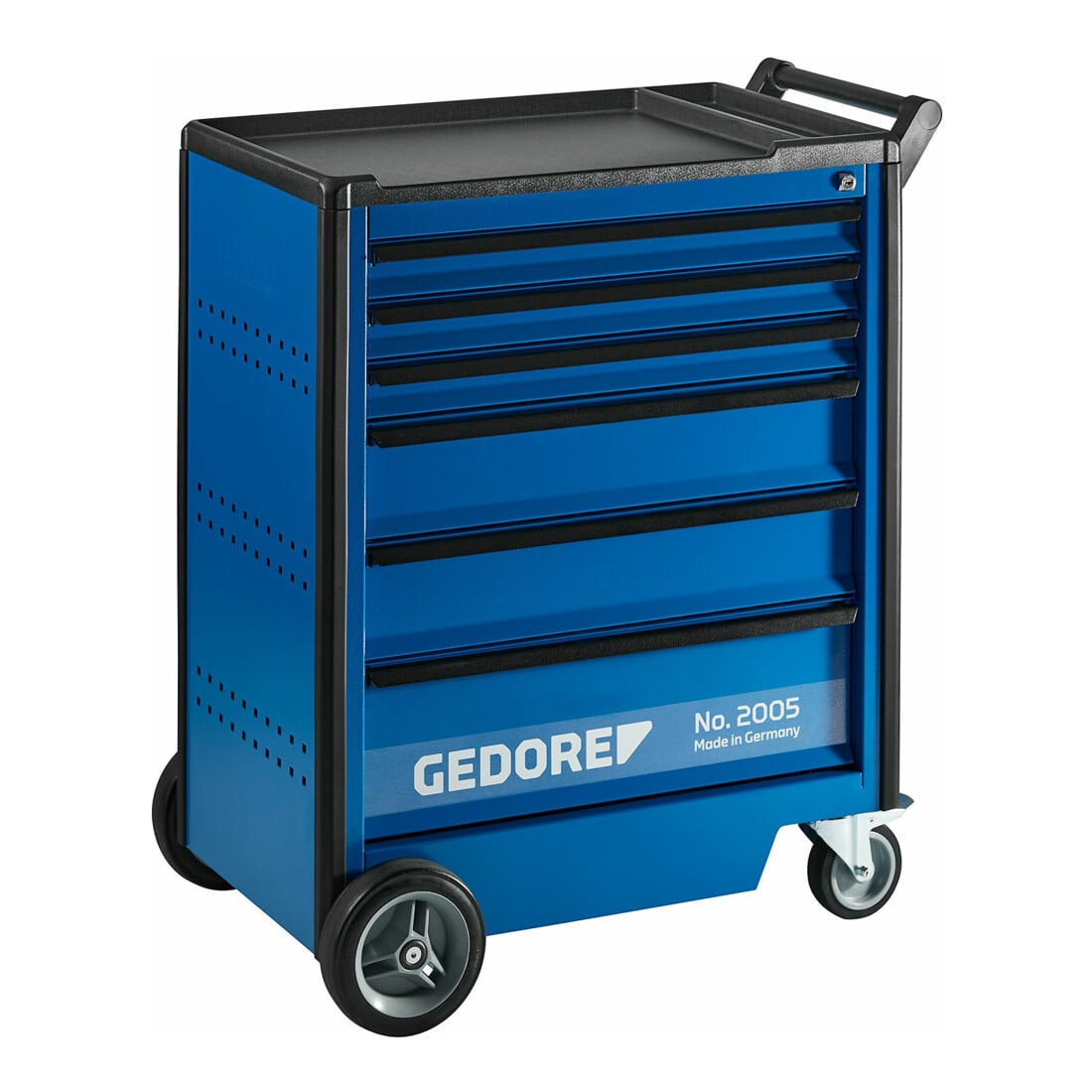 Gedore Werkzeugwagen mit 6 Schubladen (B 640 x T 400 mm)