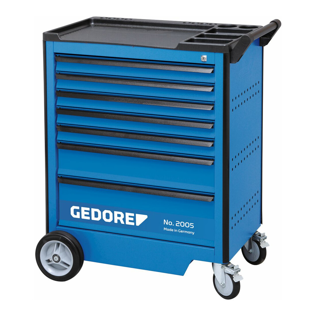 Gedore Werkzeugwagen mit 7 Schubladen (B 640 x T 400 mm)