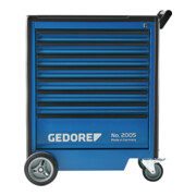 Gedore Werkzeugwagen mit 8 Schubladen (B 640 x T 400 mm)-2