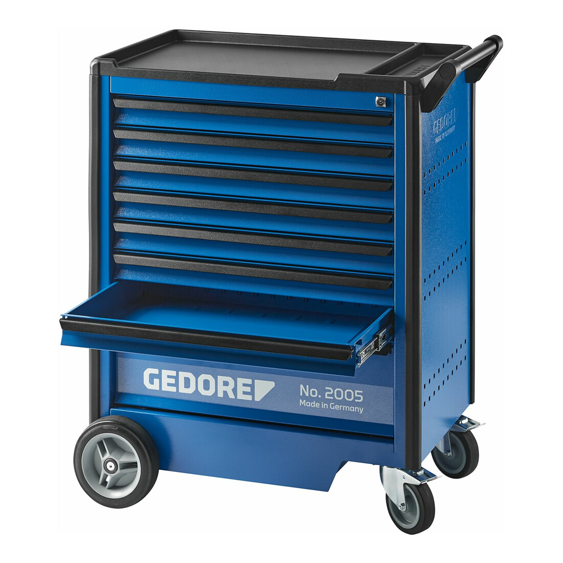 Gedore Werkzeugwagen mit 8 Schubladen (B 640 x T 400 mm)