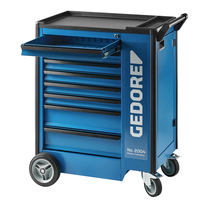 Gedore Werkzeugwagen mit 8 Schubladen, H 985 x B 775 x T 475 mm