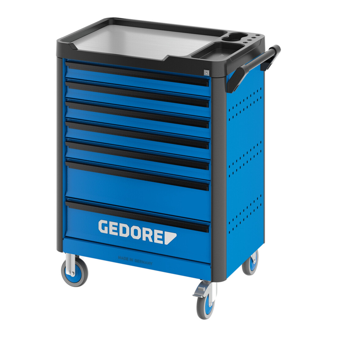 Gedore Werkzeugwagen workster highline mit 147-teilig Werkzeugsortiment