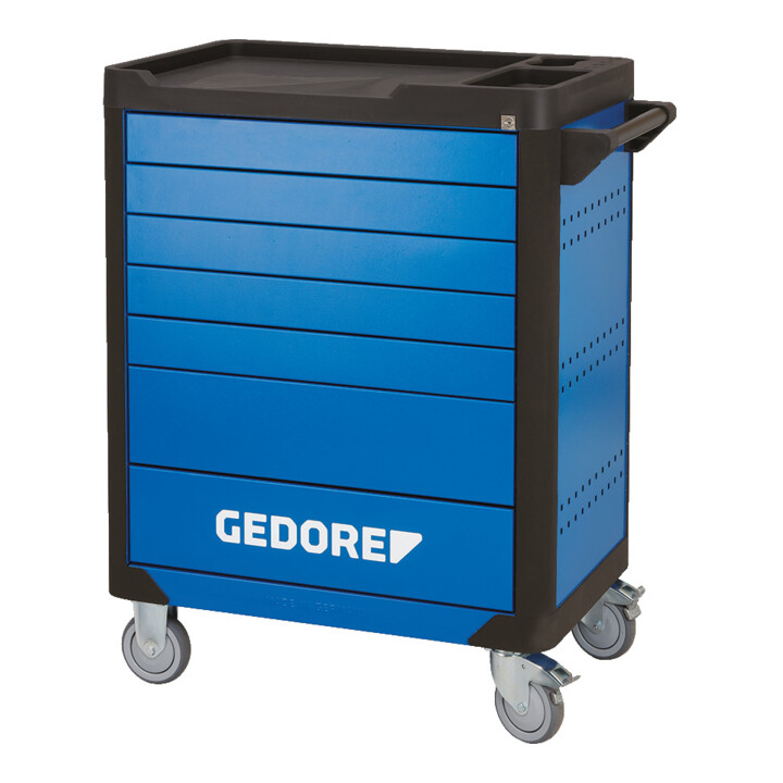 Gedore Werkzeugwagen workster highline mit 147-teilig Werkzeugsortiment