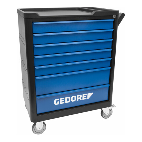 GEDORE Werkzeugwagen workster smartline Black Edition, WSL-LB7