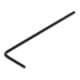 Gedore Winkelschroevendraaier voor inbusschroeven, SW 0,9 mm, lengte 33 mm, 42 0,9
