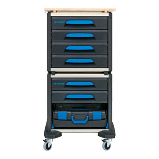 Gedore WorkMo B2 avec assortiment d'outils, 72 pcs