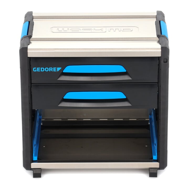 Gedore WorkMo B2 gereedschapskist module, 2 laden H6, vak voor L-BOXX