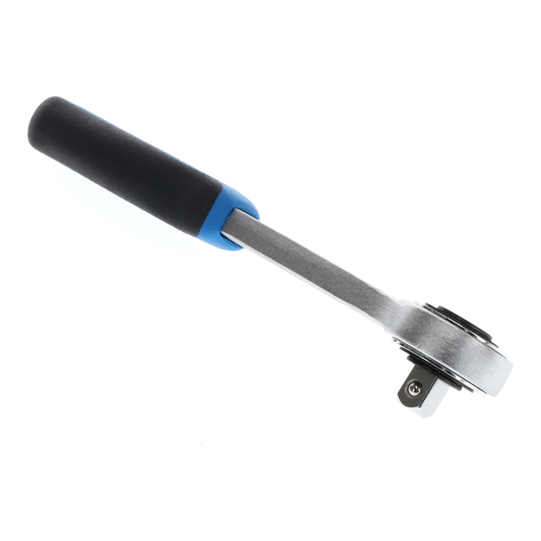 Gedore Zahnradknarre, für 1/4 Zoll, 6,3 mm Antrieb, 18° Rückschwenkwinkel, mit Durchsteckvierkant, 2K-Griff, 2093 Z-94