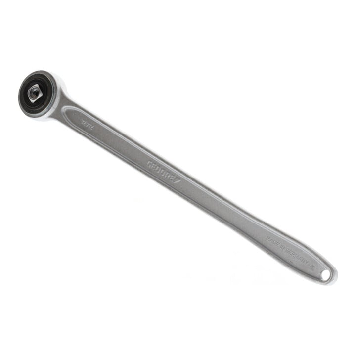 Gedore Zahnradknarre, für 3/4 Zoll, 20 mm Antrieb, 10° Rückschwenkwinkel, mit Durchsteckvierkant, 2K-Griff, 3293 Z-94