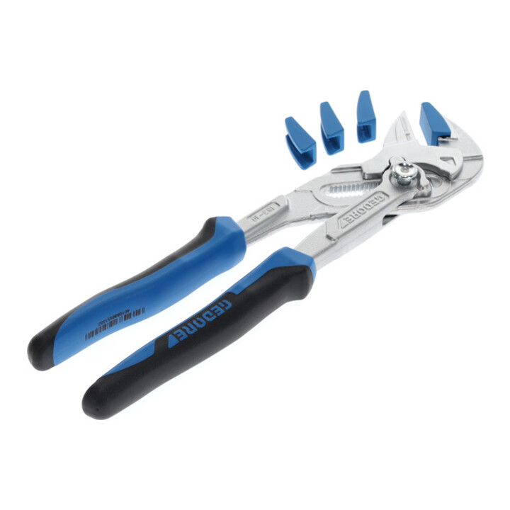 Gedore Zangenschlüssel-Set mit Schonbacken, Spannweite bis 52 mm, ohne Zähne, Multifunktionswerkzeug, SB 183 10 JC S-002