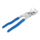 Gedore Zangenschlüssel, Spannweite bis 52 mm, glatt ohne Zähne, verstellbar, Multifunktionswerkzeug, SB 183 10 TC-4
