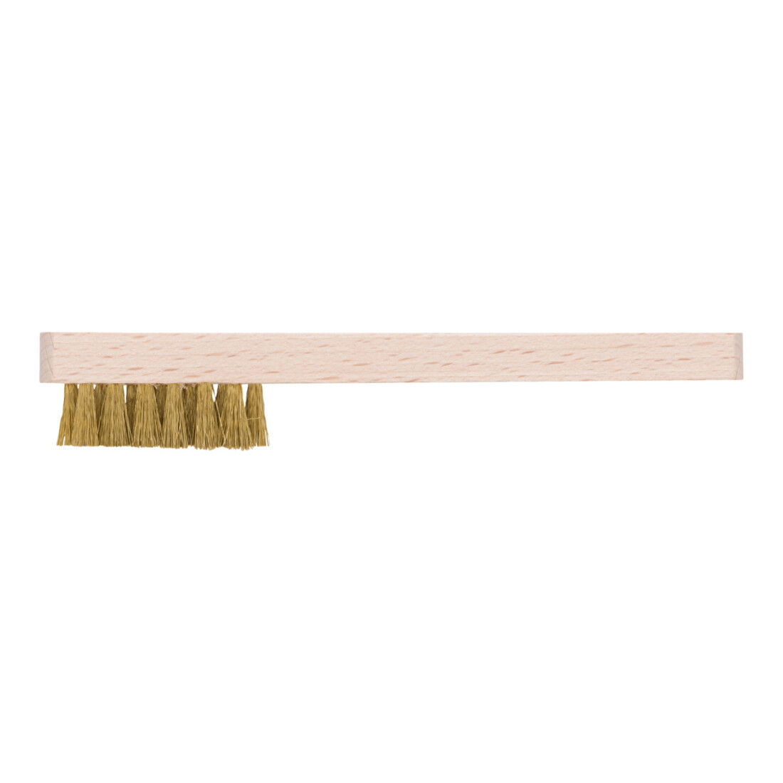 Gedore Zündkerzenbürste, für Zündkerzen, Messingdrahtborsten 15 mm, mit Holzgriff, Drahtbürste, 280 mm lang, 647