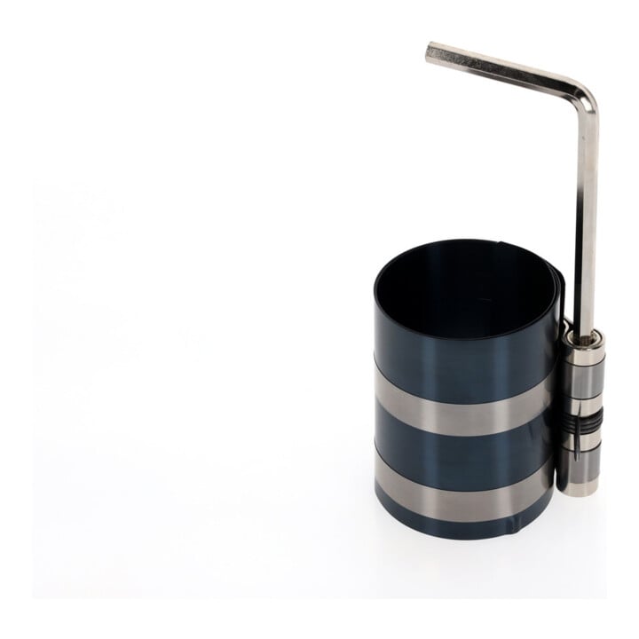 Gedore Zuigerveer-spanband, traploos instelbaar 90-175 mm, incl. spankey, 80 mm lang, 125 2