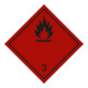 Gefahrgutkennzeichen Entzündbare Flüssigkeiten, Typ: 04100-1