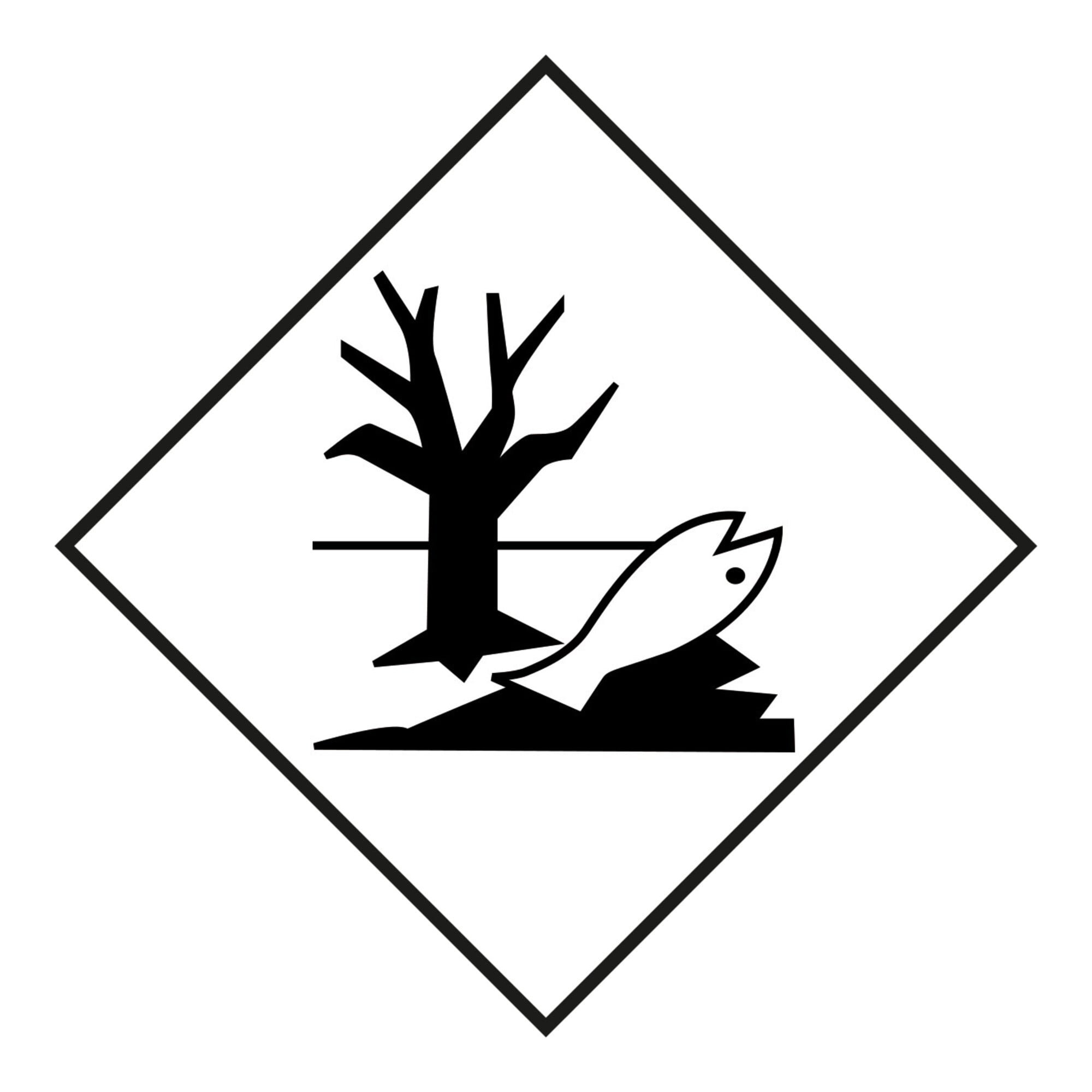Gefahrgutkennzeichen Umweltgefährdende Stoffe, Typ: 04100 ; Industrial Quality Supplies