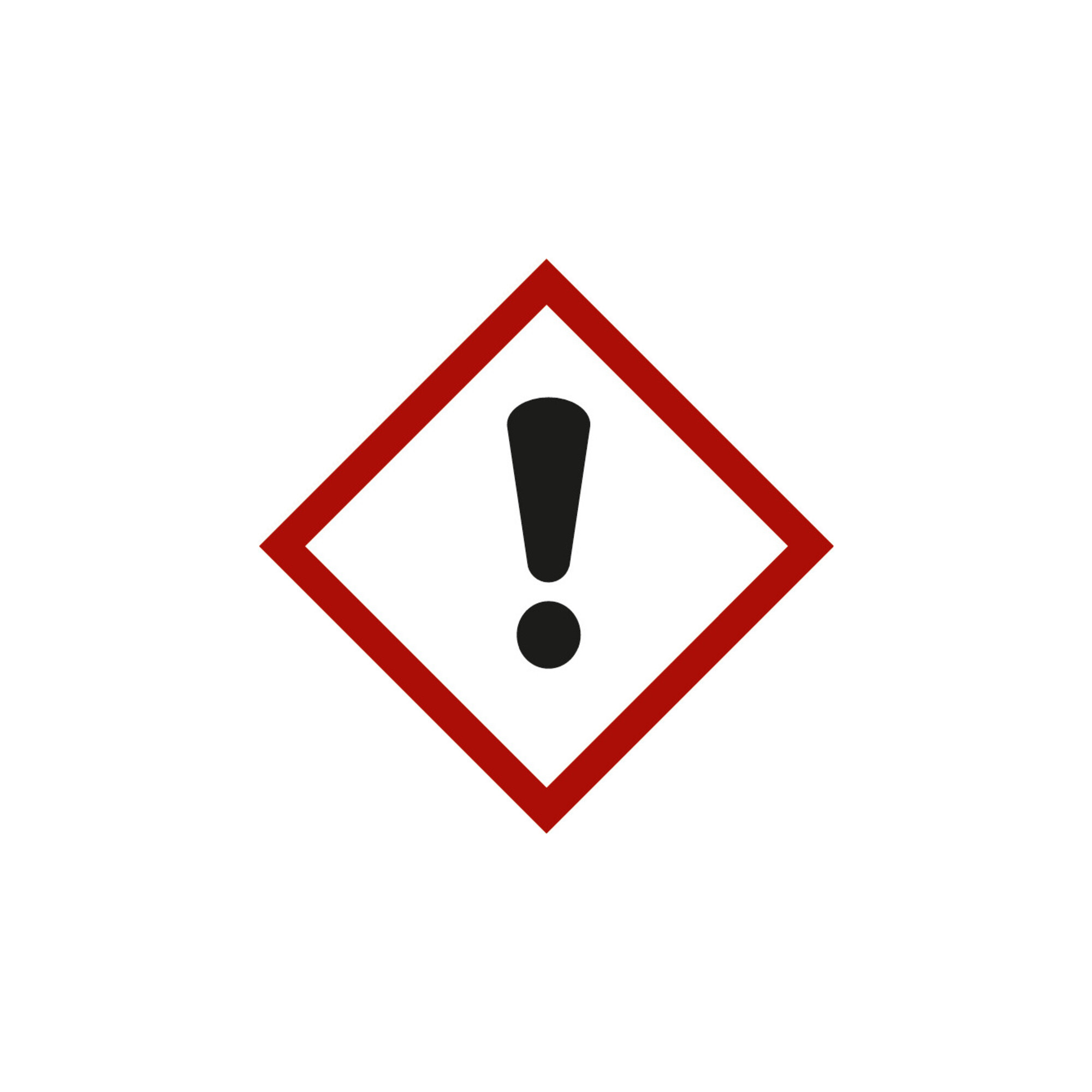Gefahrstoffsymbol Ausrufezeichen, Typ: 03026 ; Industrial Quality Supplies