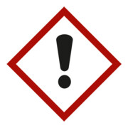 Gefahrstoffsymbol Ausrufezeichen, Typ: 03037