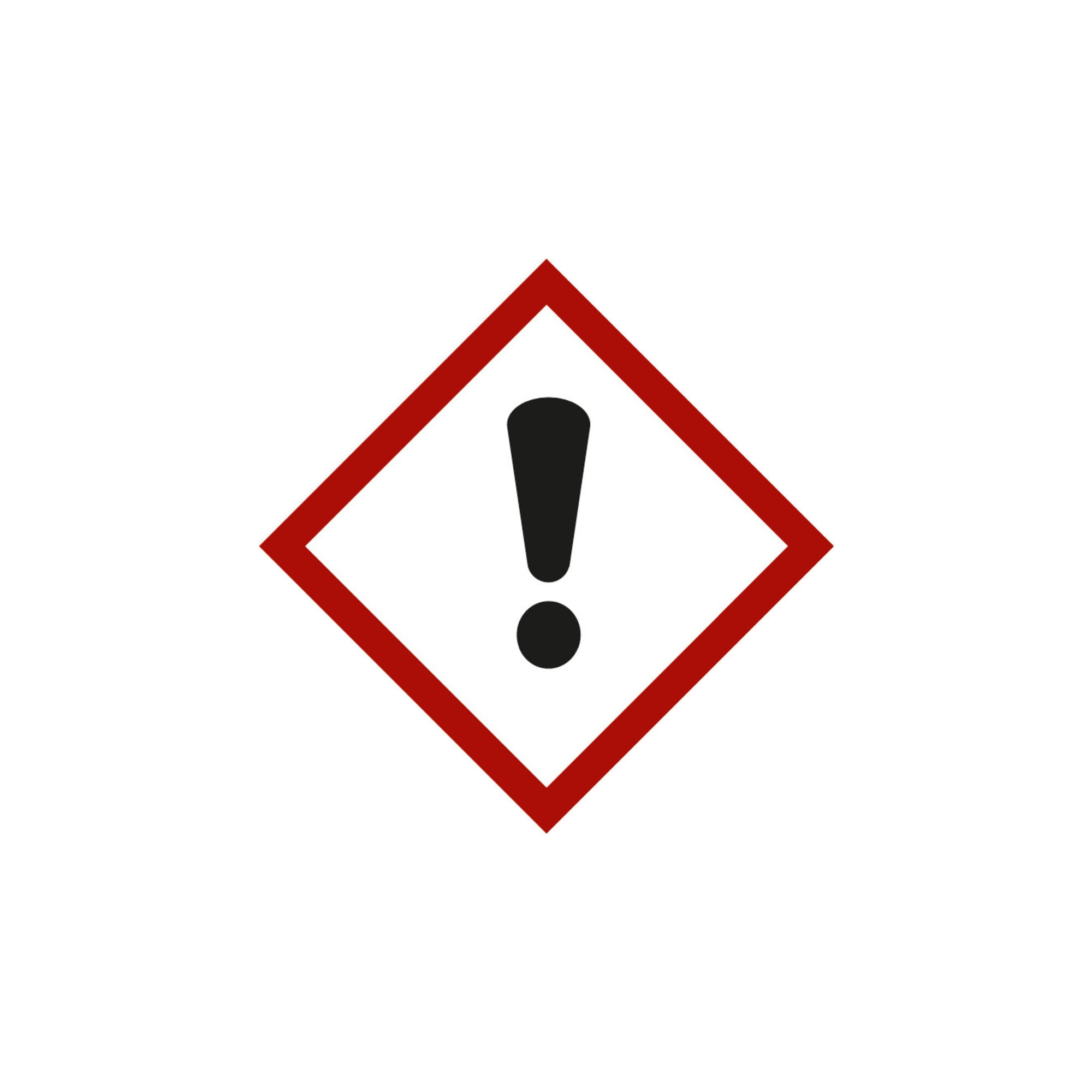 Gefahrstoffsymbol Ausrufezeichen, Typ: 03052 ; Industrial Quality Supplies