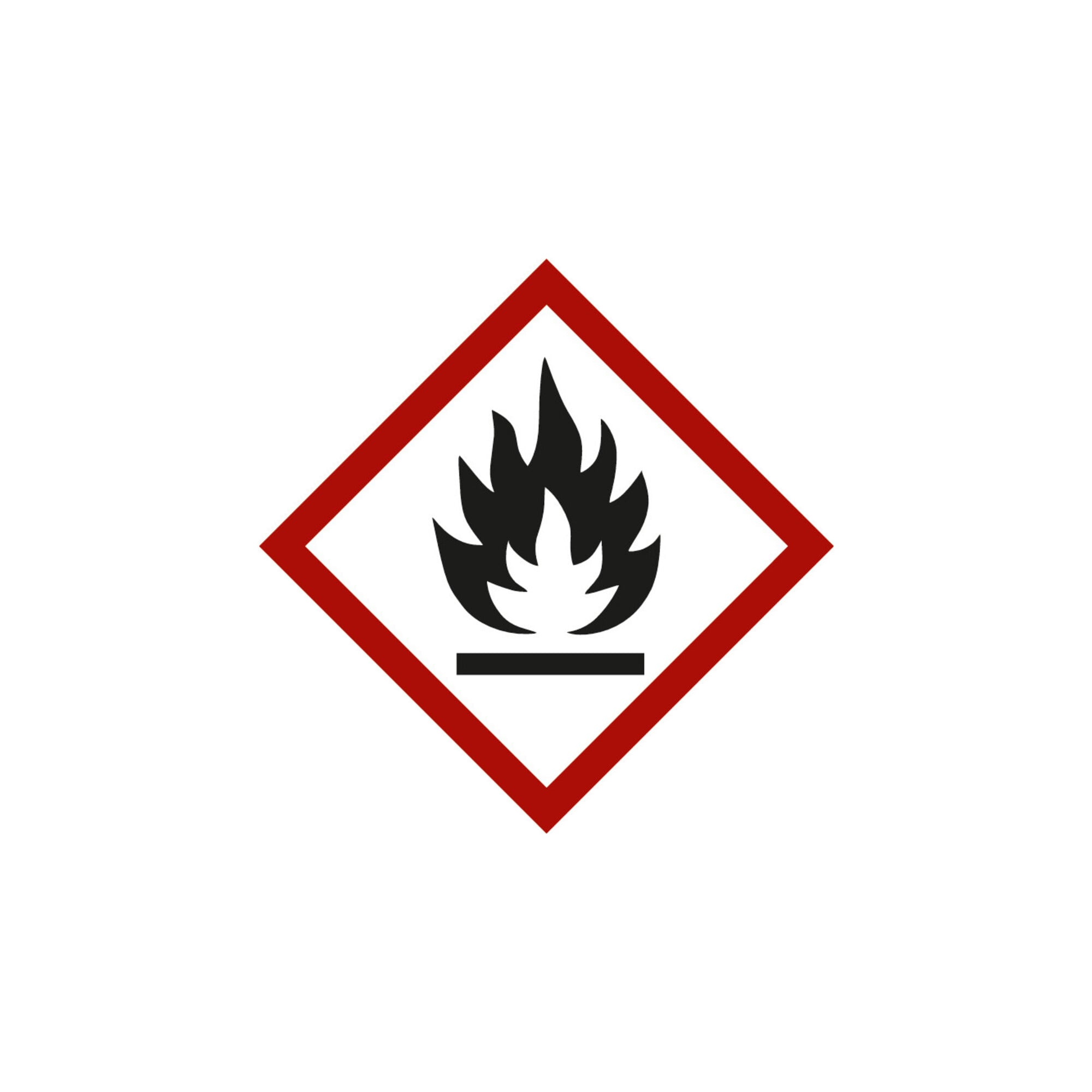 Gefahrstoffsymbol Flamme, Typ: 03021 ; Industrial Quality Supplies