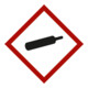 Gefahrstoffsymbol Gasflasche, Typ: 03015-1
