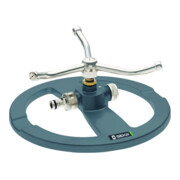 GEKA Arroseur circulaire 3 bras avec raccord à emboîtement métal