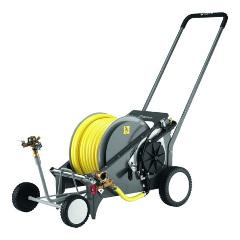 GEKA Autom. Regnerwagen RW40 m. 40m 5/8" Schlauch Regner V80 plus