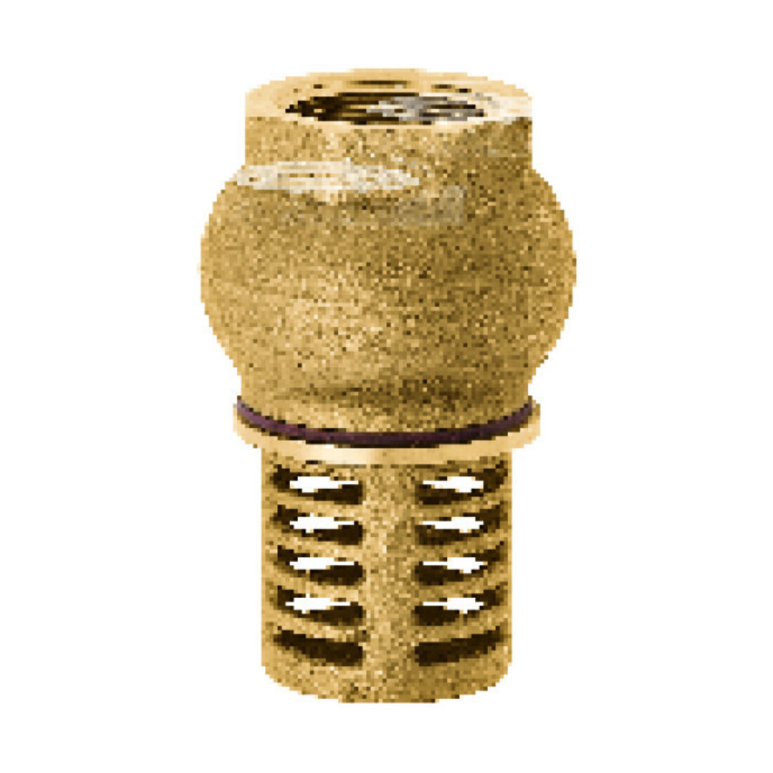 GEKA Clapet de pied panier d'aspiration MS, IG G1.1/4",SB