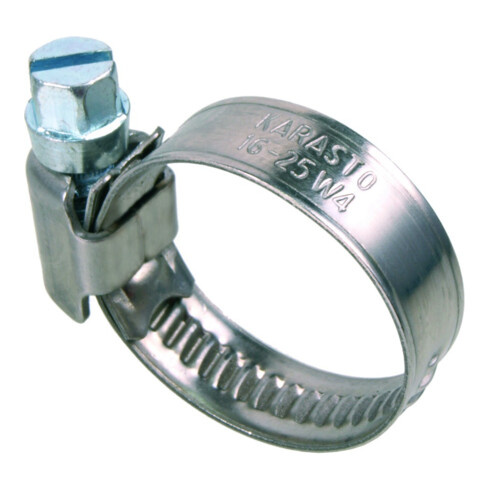 GEKA Collier de serrage 9 W4, DIN3017, 16-25 DIN 3017