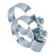 GEKA Collier de serrage W1 2 pcs 40-60 mm x 9 mm DIN 3017-1