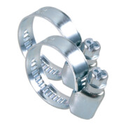 GEKA Collier de serrage W1 2 pcs 40-60 mm x 9 mm DIN 3017