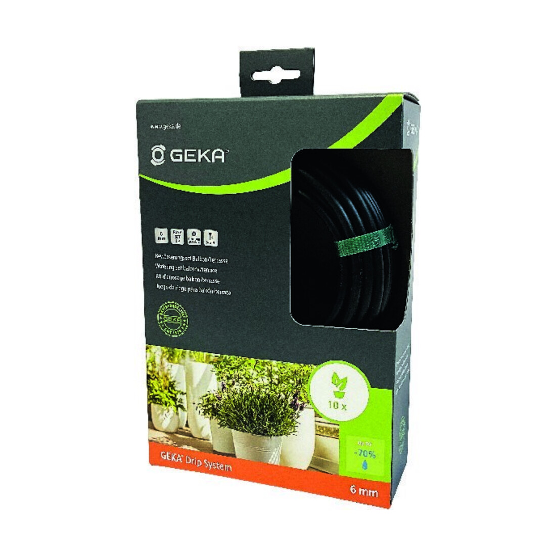 GEKA Kit d'arrosage balcon/terrasse Drip