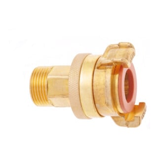 GEKA plus-Gewindestück SH-K, MS, AG G3/4", SB