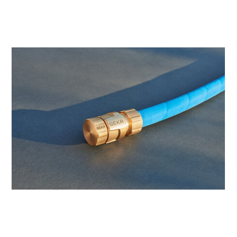 GEKA plus Raccord aveugle KTW, système à emboîtement, MS, laiton, SB KTW