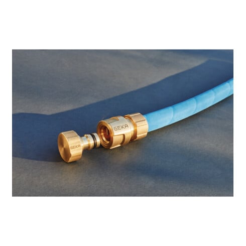 GEKA plus Raccord aveugle KTW, système à emboîtement, MS, laiton, SB KTW